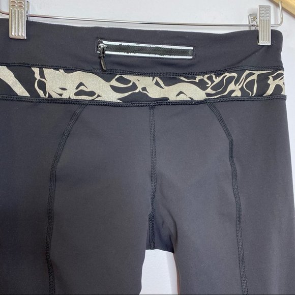 Lululemon Run Inspire Crop II Black Legging - Picture 6 of 13